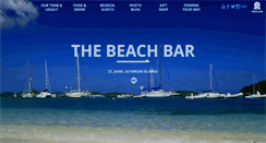 Desktop Screenshot of beachbarstjohn.com